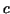 $c$